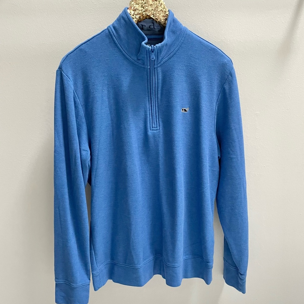 Vineyard Vines MD Blue Quarter-Zip Pullover